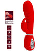 PRETTY LOVE - PRESCOTT VIBRADOR PUNTO G MULTIFUNCIÓN ROJO - Sensuana.es