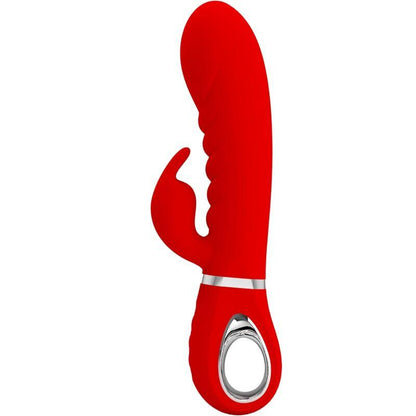 PRETTY LOVE - PRESCOTT VIBRADOR PUNTO G MULTIFUNCIÓN ROJO - Sensuana.es