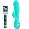 PRETTY LOVE - PRESCOTT VIBRADOR PUNTO G MULTIFUNCIÓN VERDE AGUA - Sensuana.es