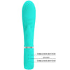 PRETTY LOVE - PRESCOTT VIBRADOR PUNTO G MULTIFUNCIÓN VERDE AGUA - Sensuana.es