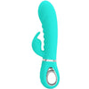 PRETTY LOVE - PRESCOTT VIBRADOR PUNTO G MULTIFUNCIÓN VERDE AGUA - Sensuana.es