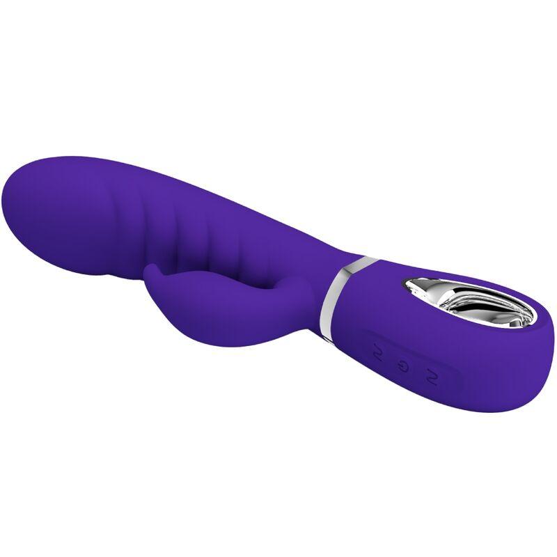 PRETTY LOVE - PRESCOTT VIBRADOR PUNTO G MULTIFUNCIÓN LILA - Sensuana.es