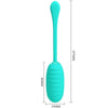 PRETTY LOVE - KIRK HUEVO VIBRADOR RECARGABLE VERDE AGUA - Sensuana.es