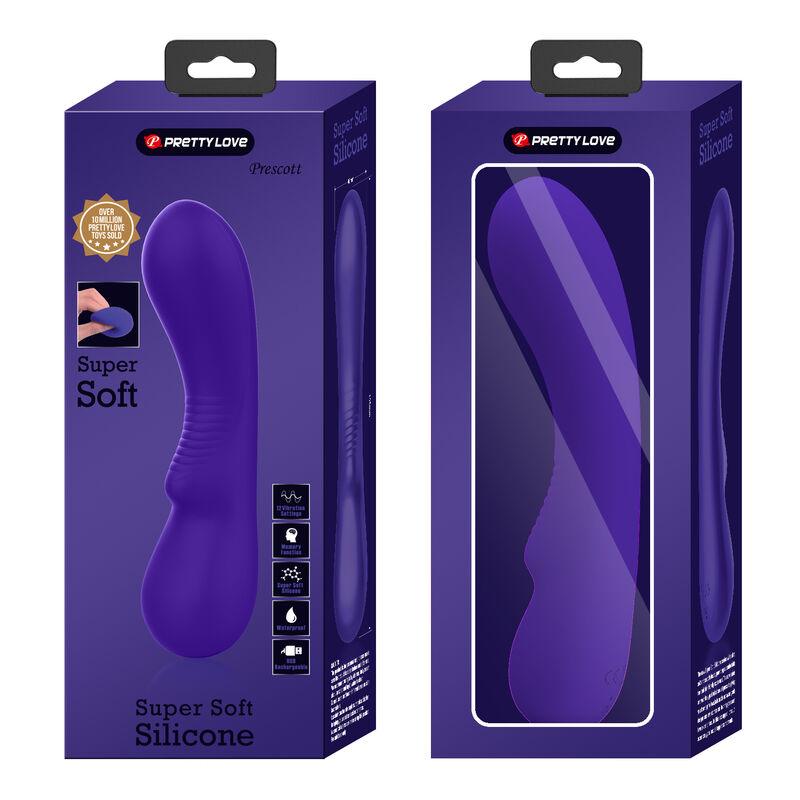 PRETTY LOVE - PRESCOTT VIBRADOR RECARGABLE LILA - Sensuana.es