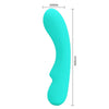 PRETTY LOVE - PRESCOTT VIBRADOR RECARGABLE VERDE AGUA - Sensuana.es