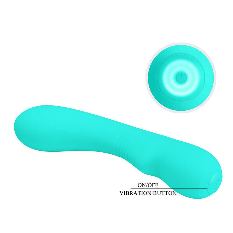 PRETTY LOVE - PRESCOTT VIBRADOR RECARGABLE VERDE AGUA - Sensuana.es