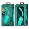 PRETTY LOVE - HUEVO VIBRADOR CON TEXTURA MARINA RECARGABLE VERDE AGUA - Sensuana.es