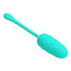 PRETTY LOVE - HUEVO VIBRADOR CON TEXTURA MARINA RECARGABLE VERDE AGUA - Sensuana.es