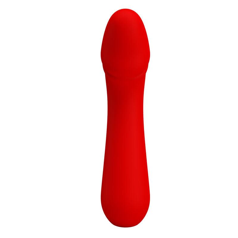 PRETTY LOVE - CETUS VIBRADOR RECARGABLE ROJO - Sensuana.es