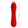 PRETTY LOVE - CETUS VIBRADOR RECARGABLE ROJO - Sensuana.es