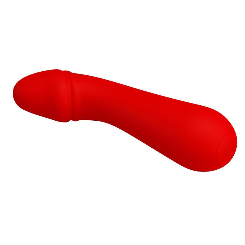 PRETTY LOVE - CETUS VIBRADOR RECARGABLE ROJO - Sensuana.es