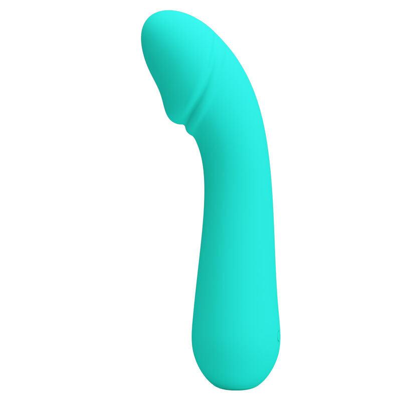 PRETTY LOVE - CETUS VIBRADOR RECARGABLE VERDE AGUA - Sensuana.es