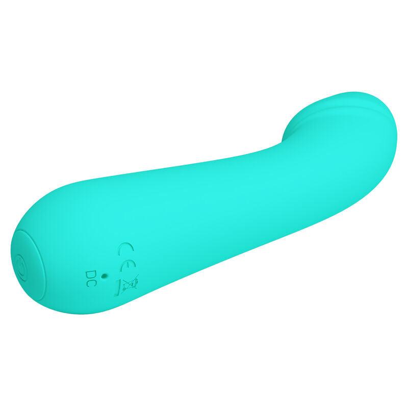 PRETTY LOVE - CETUS VIBRADOR RECARGABLE VERDE AGUA - Sensuana.es