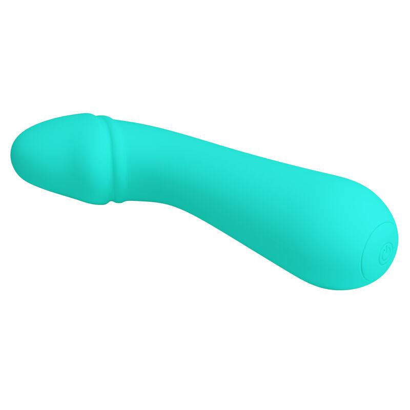 PRETTY LOVE - CETUS VIBRADOR RECARGABLE VERDE AGUA - Sensuana.es