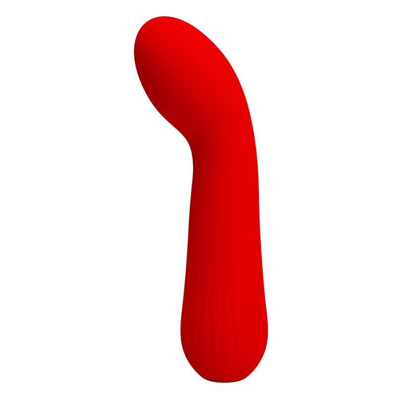 PRETTY LOVE - FAUN VIBRADOR RECARGABLE ROJO - Sensuana.es