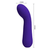 PRETTY LOVE - FAUN VIBRADOR RECARGABLE LILA - Sensuana.es