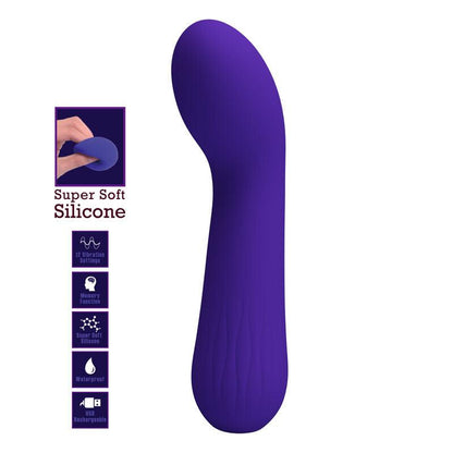 PRETTY LOVE - FAUN VIBRADOR RECARGABLE LILA - Sensuana.es