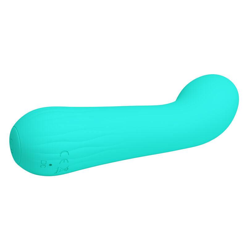 PRETTY LOVE - FAUN VIBRADOR RECARGABLE VERDE AGUA - Sensuana.es