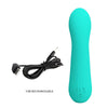 PRETTY LOVE - FAUN VIBRADOR RECARGABLE VERDE AGUA - Sensuana.es