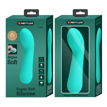 PRETTY LOVE - FAUN VIBRADOR RECARGABLE VERDE AGUA - Sensuana.es