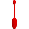 PRETTY LOVE - KNUCKER HUEVO VIBRADOR RECARGABLE ROJO - Sensuana.es