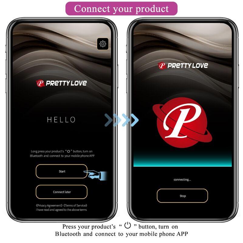 PRETTY LOVE - JAYLEEN VIBRADOR APP CONTROL REMOTO LILA - Sensuana.es