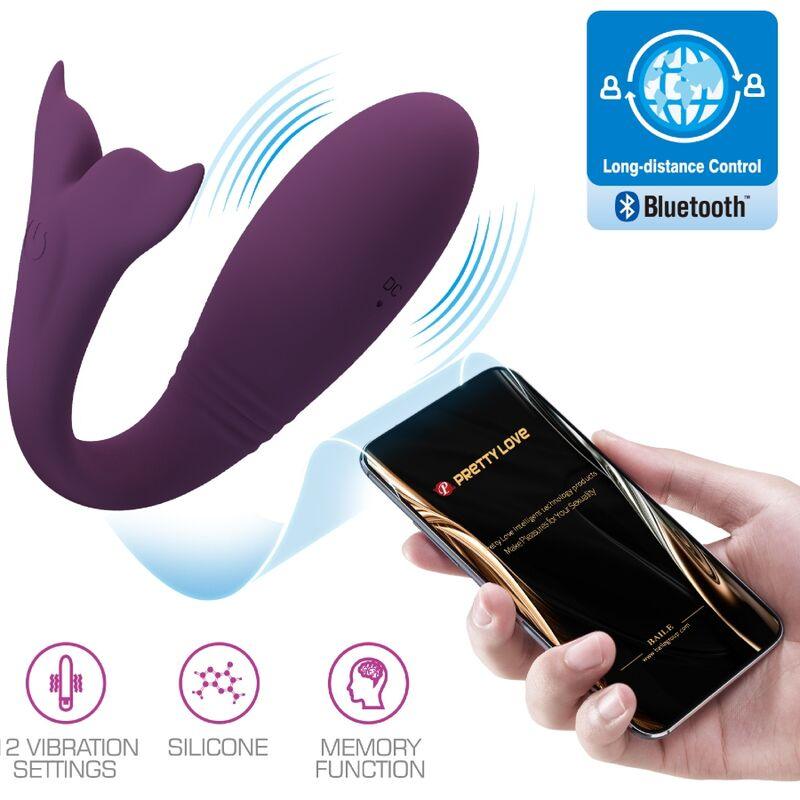 PRETTY LOVE - JAYLEEN VIBRADOR APP CONTROL REMOTO LILA - Sensuana.es