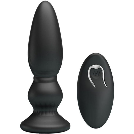 MR PLAY - VIBRADOR POTENTE CONTROL REMOTO ANAL PLUG NEGRO - Sensuana.es