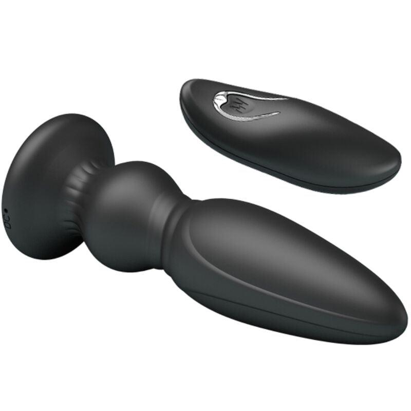 MR PLAY - VIBRADOR POTENTE CONTROL REMOTO ANAL PLUG NEGRO - Sensuana.es