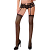 LIVCO CORSETTI FASHION - MANDIRIN LC 90529 PANTY + LIGUERO NEGRO S/M - Sensuana.es