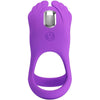 PRETTY LOVE - ANILLO VIBRADOR SILAS 7 VIBRACIONES SILICONA LILA - Sensuana.es