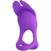 PRETTY LOVE - ANILLO VIBRADOR SILAS 7 VIBRACIONES SILICONA LILA - Sensuana.es