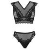 LIVCO CORSETTI FASHION - TIMOSAN LC 90631 SUJETADOR + PANTY NEGRO S/M - Sensuana.es