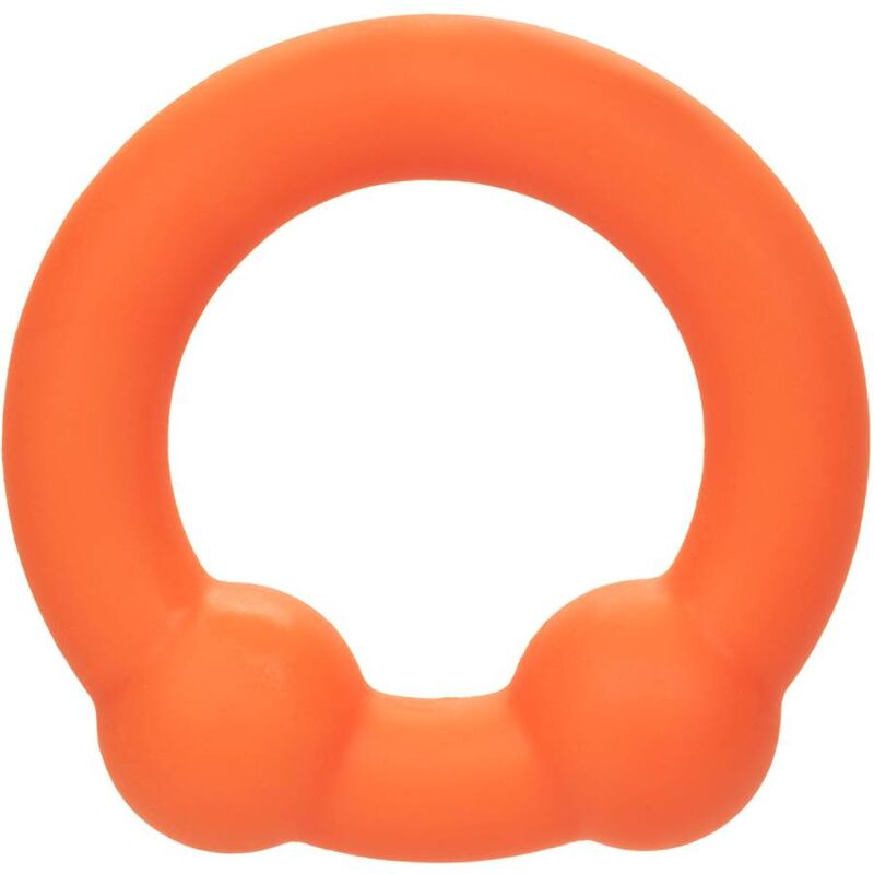 CALEXOTICS - ALPHA ANILLO DOBLE BOLA NARANJA - Sensuana.es