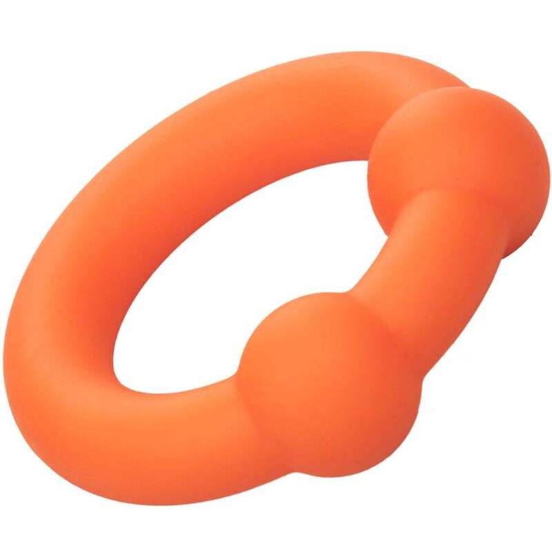 CALEXOTICS - ALPHA ANILLO DOBLE BOLA NARANJA - Sensuana.es