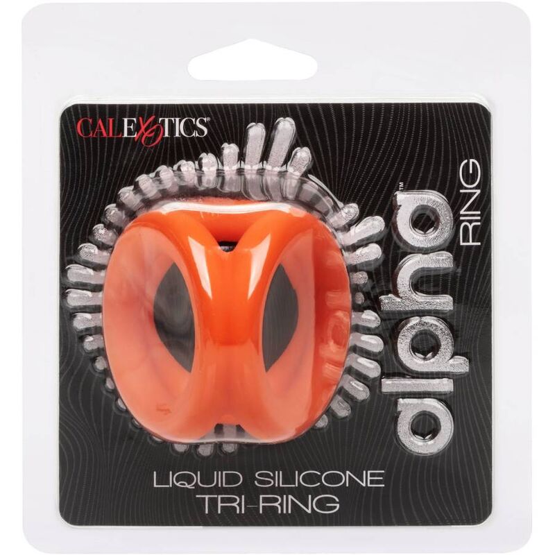 CALEXOTICS - ALPHA TRIPLE ANILLO NARANJA - Sensuana.es