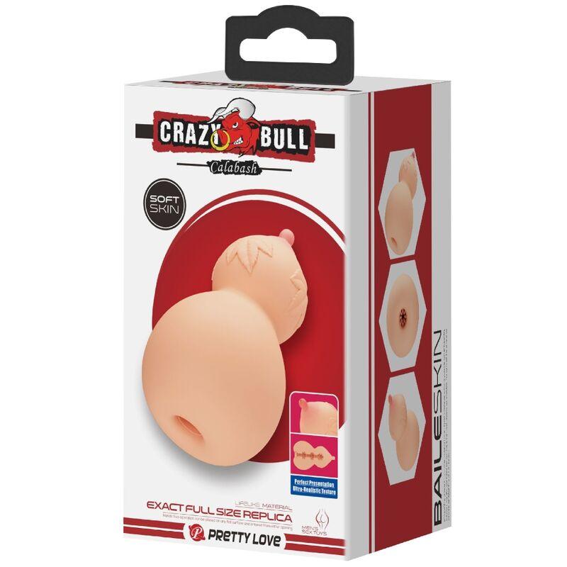 CRAZY BULL - CALABASH MASTUBADOR EN FORMA DE PECHO - Sensuana.es