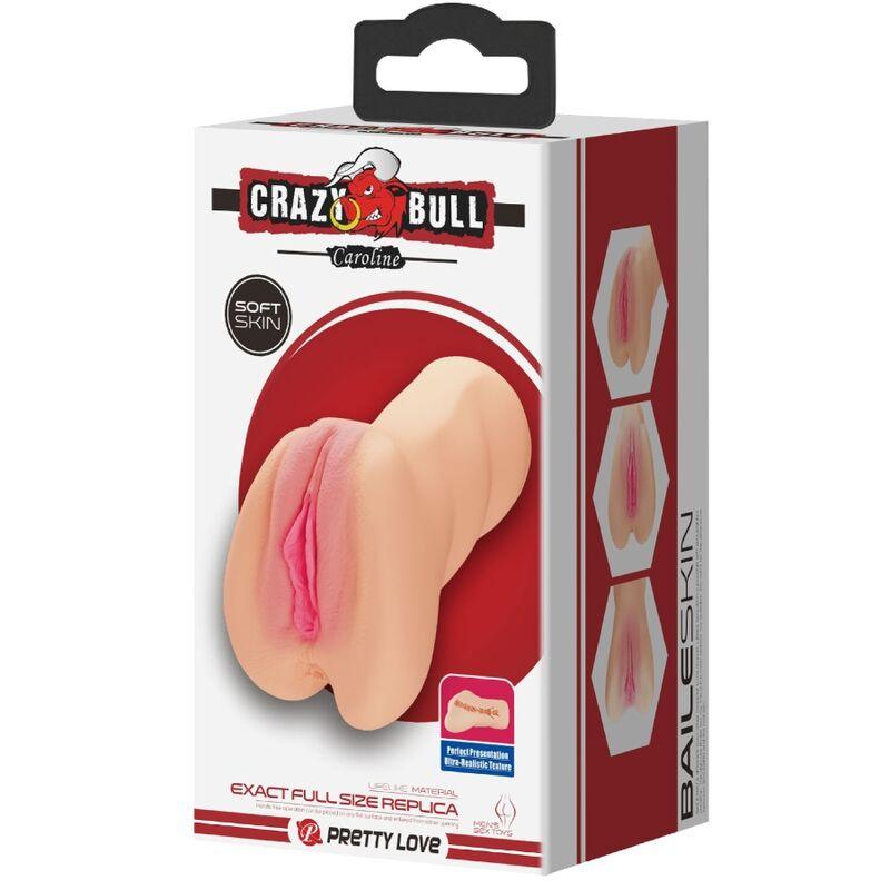 CRAZY BULL - CAROLINE MASTUBADOR EN FORMA DE VAGINA - Sensuana.es