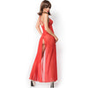 CHILIROSE - CR 3883 BABYDOLL LARGO ROJO S/M - Sensuana.es