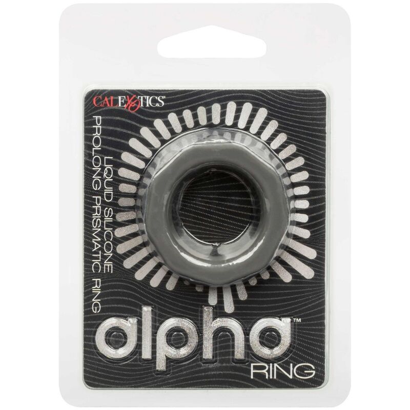 CALEXOTICS - ALPHA ANILLO PROLONG PRISMTICO GRIS - Sensuana.es