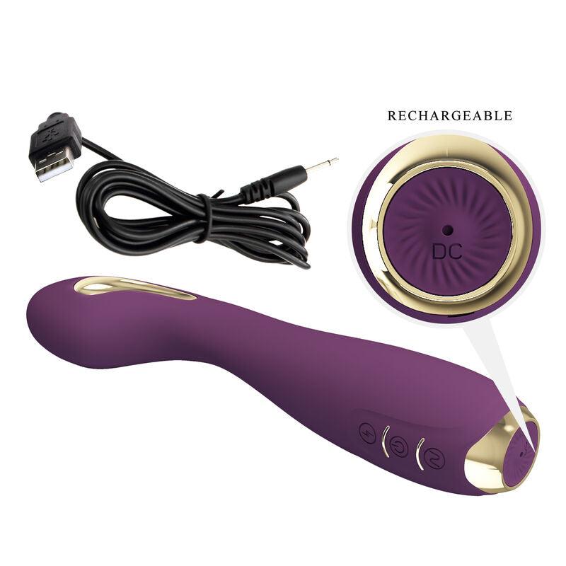 PRETTY LOVE - HECTOR VIBRADOR ELECTROSHOCK POR CONTROL POR APP LILA - Sensuana.es