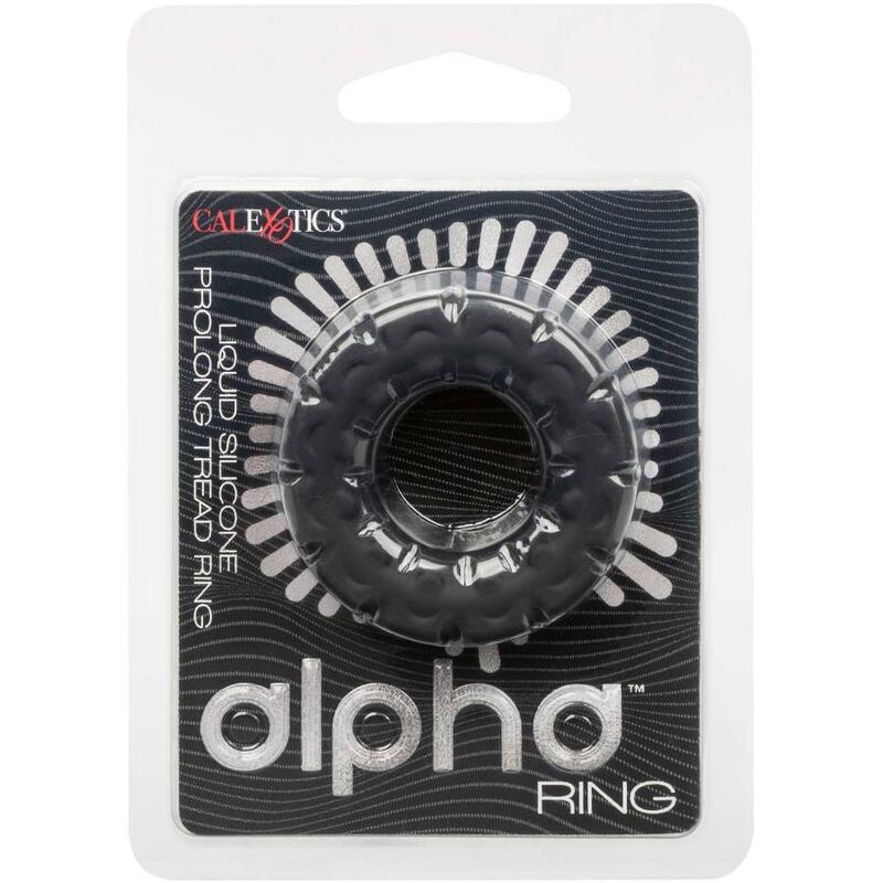 CALEXOTICS - ALPHA ANILLO PROLONG BANDA DE RODADURA NEGRO - Sensuana.es