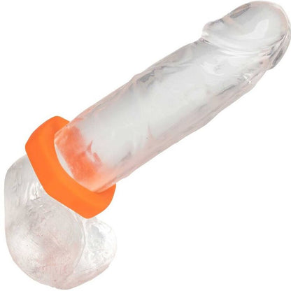 CALEXOTICS - ALPHA ANILLO PROLONG SEXGONO NARANJA - Sensuana.es