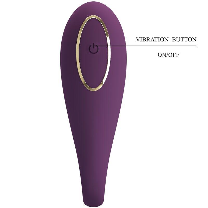 PRETTY LOVE - AUGUST VIBRADOR DOBLE PLACER APP REMOTE - Sensuana.es