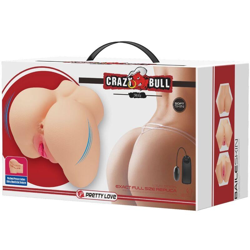 CRAZY BULL - VAGINA Y ANO REALISTICOS VIBRADOR MILA - Sensuana.es