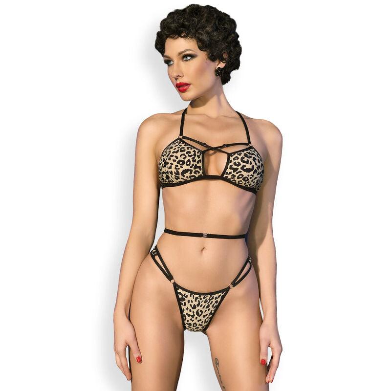 CHILIROSE - CR 4497 BIKINI LEOPARDO S/M - Sensuana.es