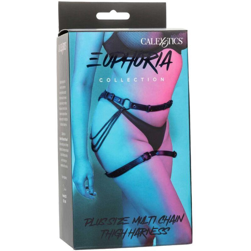 CALEXOTICS - EUPHORIA ARNÉS DE MUSLO CADENA TALLA GRANDE - Sensuana.es