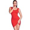 CHILIROSE - CR 4622 VESTIDO ROJO S/M - Sensuana.es