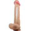 PRETTY LOVE - SLIDING SKIN SERIES DILDO REALÍSTICO CON VENTOSA PIEL DESLIZANTE 26 CM - Sensuana.es