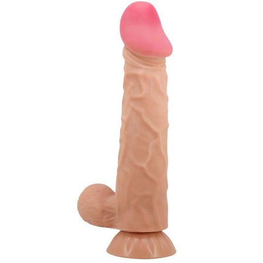 PRETTY LOVE - SLIDING SKIN SERIES DILDO REALÍSTICO CON VENTOSA PIEL DESLIZANTE 24 CM - Sensuana.es